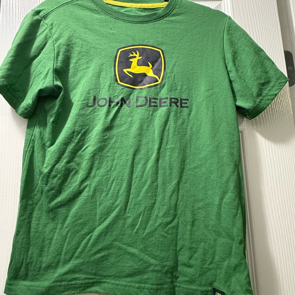 John Deere Green Tee with Yellow Logo